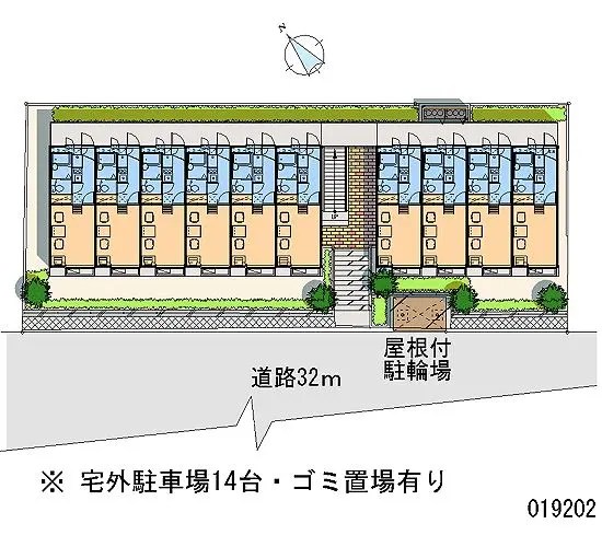 周南市楠木１丁目 月極駐車場